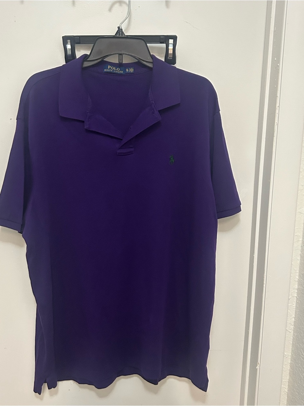 Polo by Ralph Lauren Purple Polo with Green Pony Logo